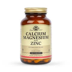 Image 1 for Calcium Magnesium plus Zinc 100 Tablets