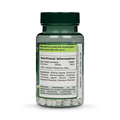 Image 2 for Chromium Picolinate 250 Tablets 200ug