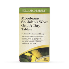 Image 1 for Moodease St. John's Wort One-A-Day 30 Tablets 425mg