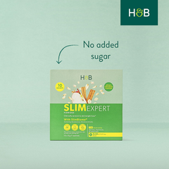 Image 2 for Holland & Barrett SlimExpert Apple Cinnamon Flavour Porridge 10 Sachets