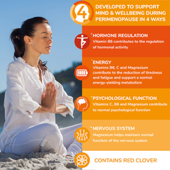 Image 2 for Perimenopause Mind+ Multi Nutrient Supplement 30 Capsules