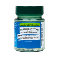 Image 3 for Vitamin B3 + Niacin 100mg 120 Tablets