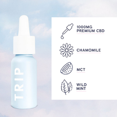 Image 3 for Wild Mint & Chamomile CBD Oil 1000mg 15ml