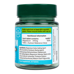 Image 3 for Magnesium 375mg 30 Tablets