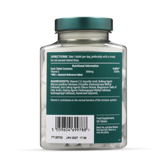 Image 2 for Vitamin C High Strength Slow Release 1000mg 120 Tablets